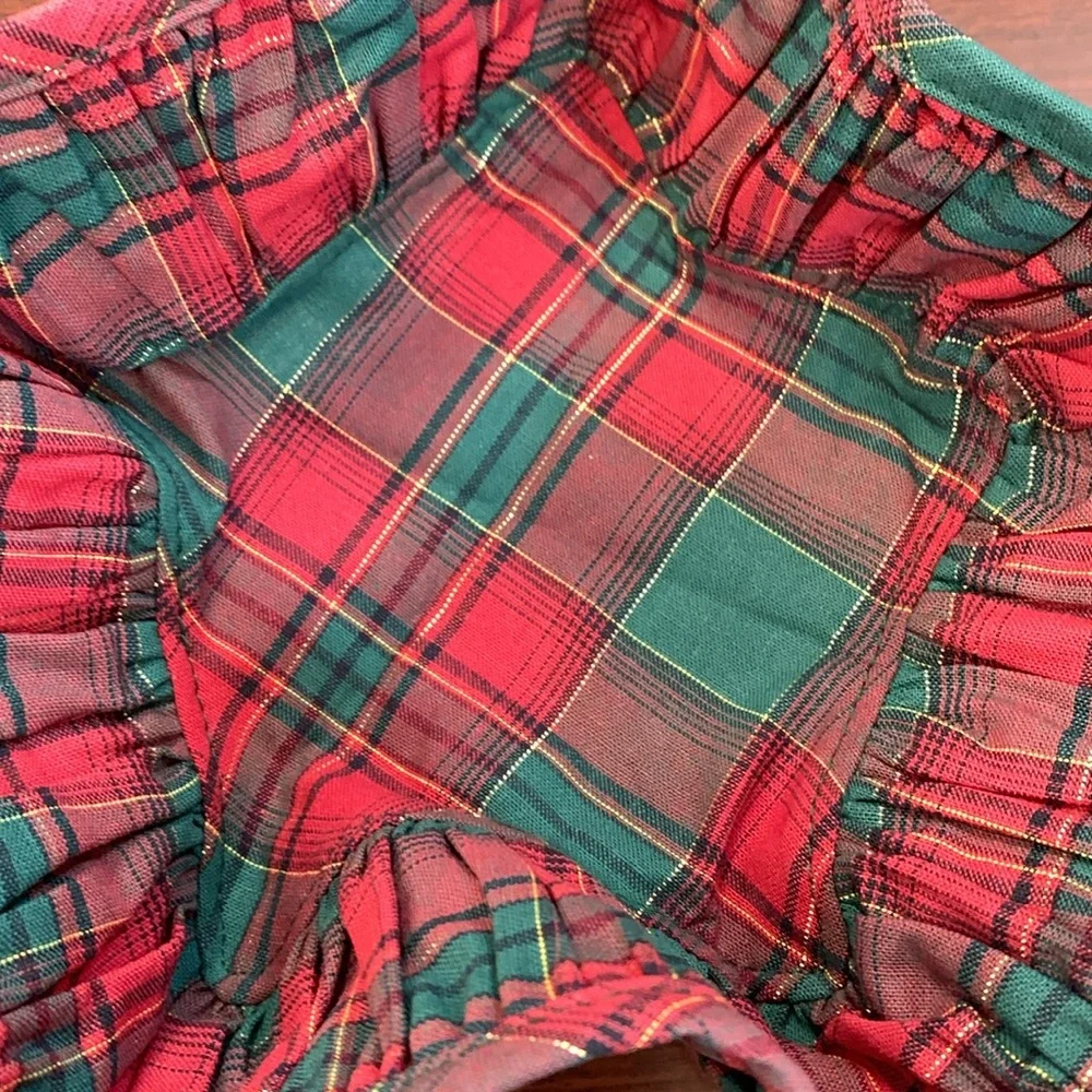 Longaberger Liner for The Little Star Basket. I'm Evergreen Plaid.